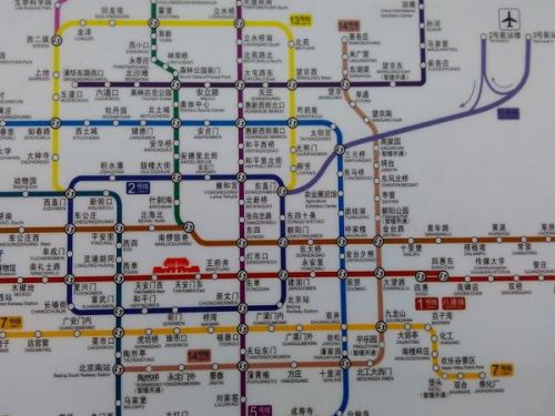 北京地铁最新线路图概览